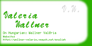 valeria wallner business card